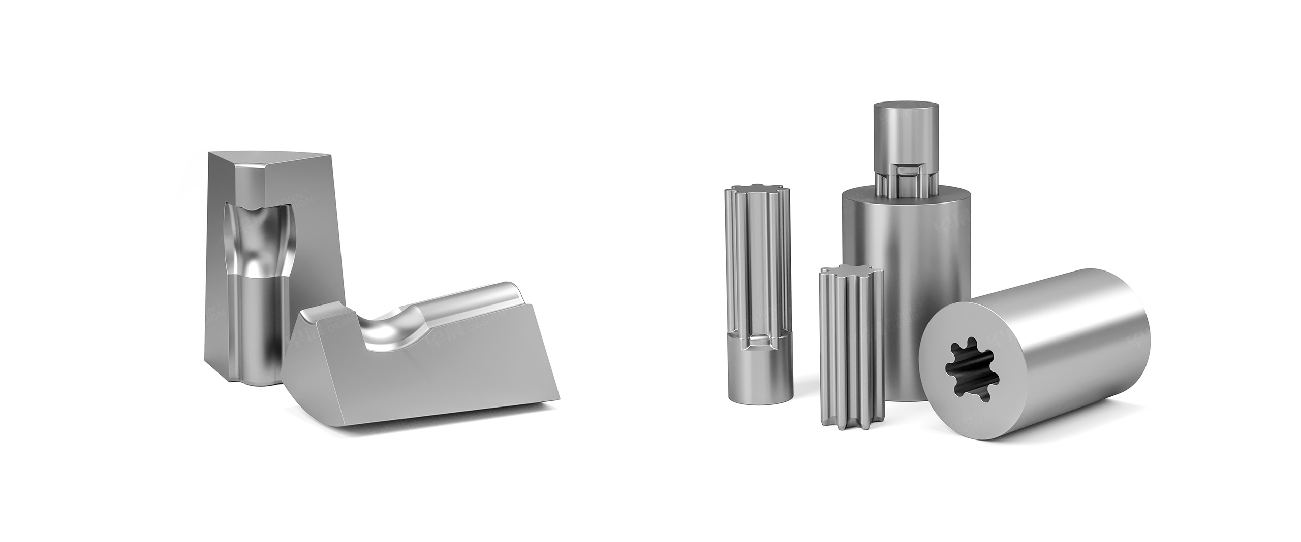 模具三維圖渲染,產(chǎn)品零件三維渲染圖,三維圖渲染制作,明皓精密模具三維圖,公司 