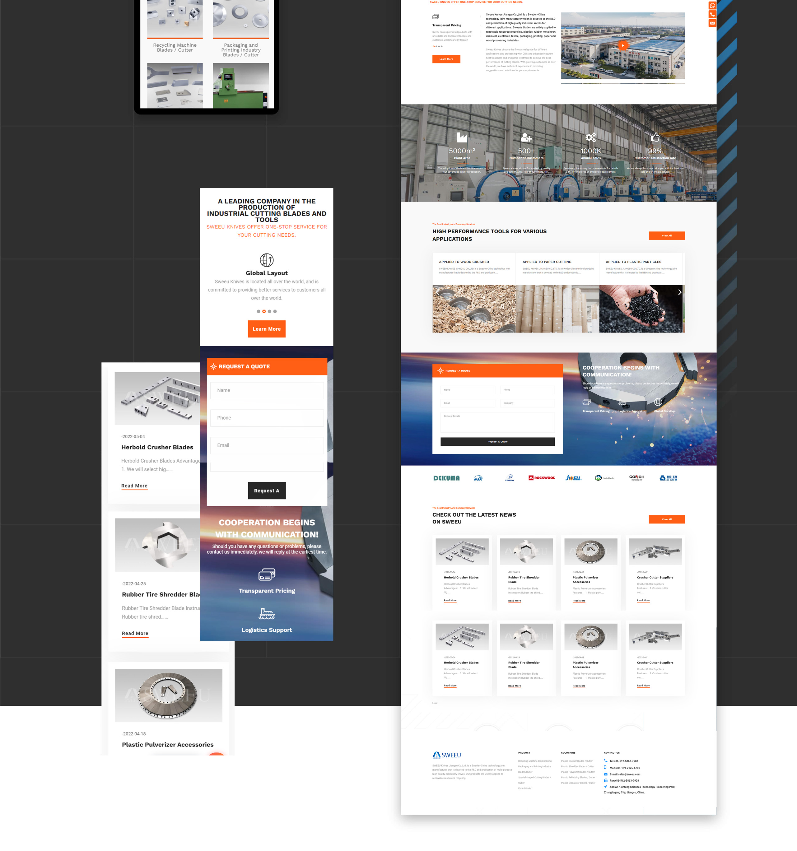 瑞歐刀具外貿(mào)獨(dú)立站設(shè)計(jì)-早晨設(shè)計(jì)-蘇州,無錫,常州,南通,泰州,張家港,江陰的外貿(mào)站設(shè)計(jì)制作公司