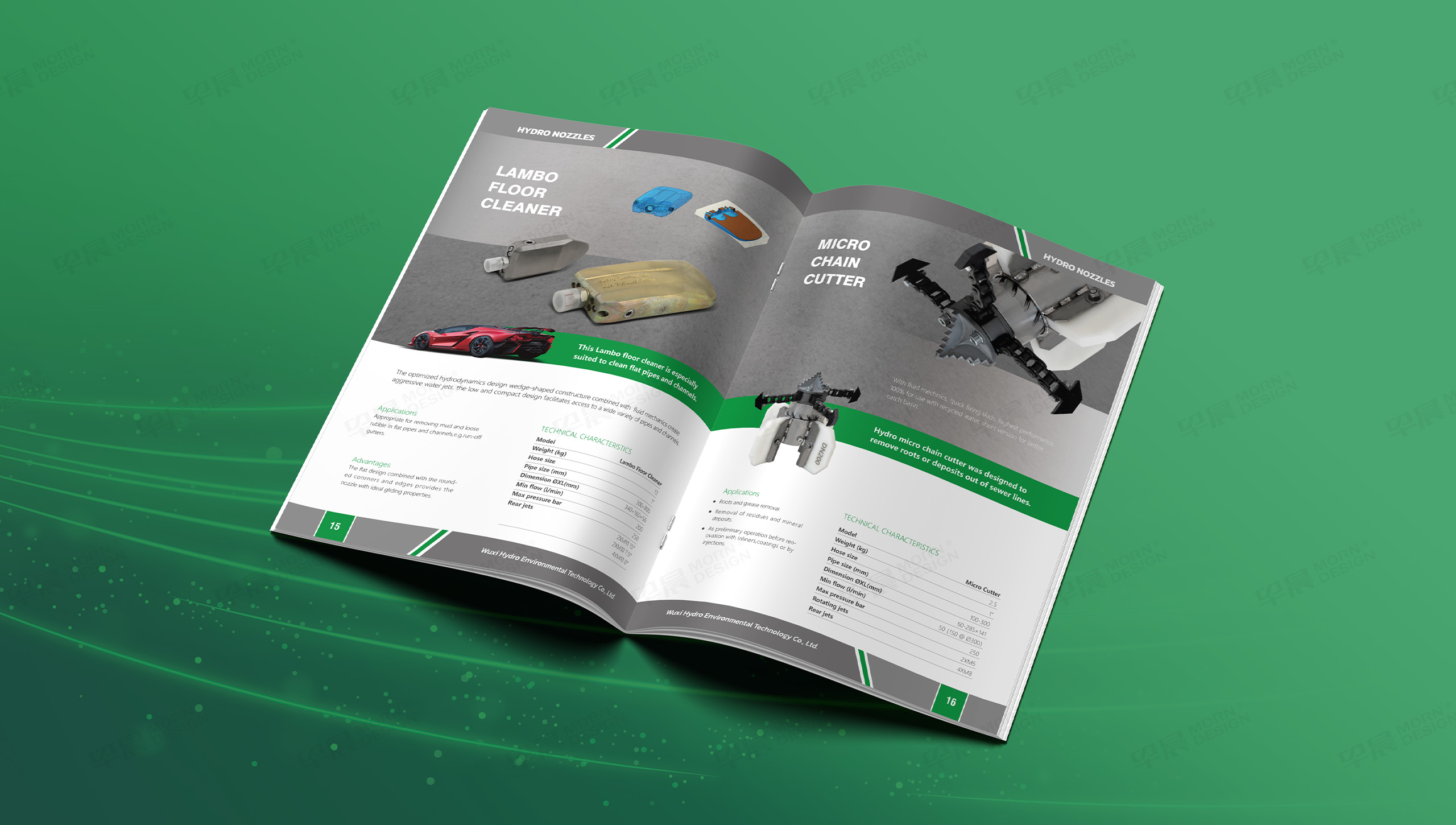 宣傳手冊設計,產品冊設計,產品手冊設計,無錫海卓環境技術Wolverine清洗設備產品冊設計,產品宣傳冊設計,制作,公司