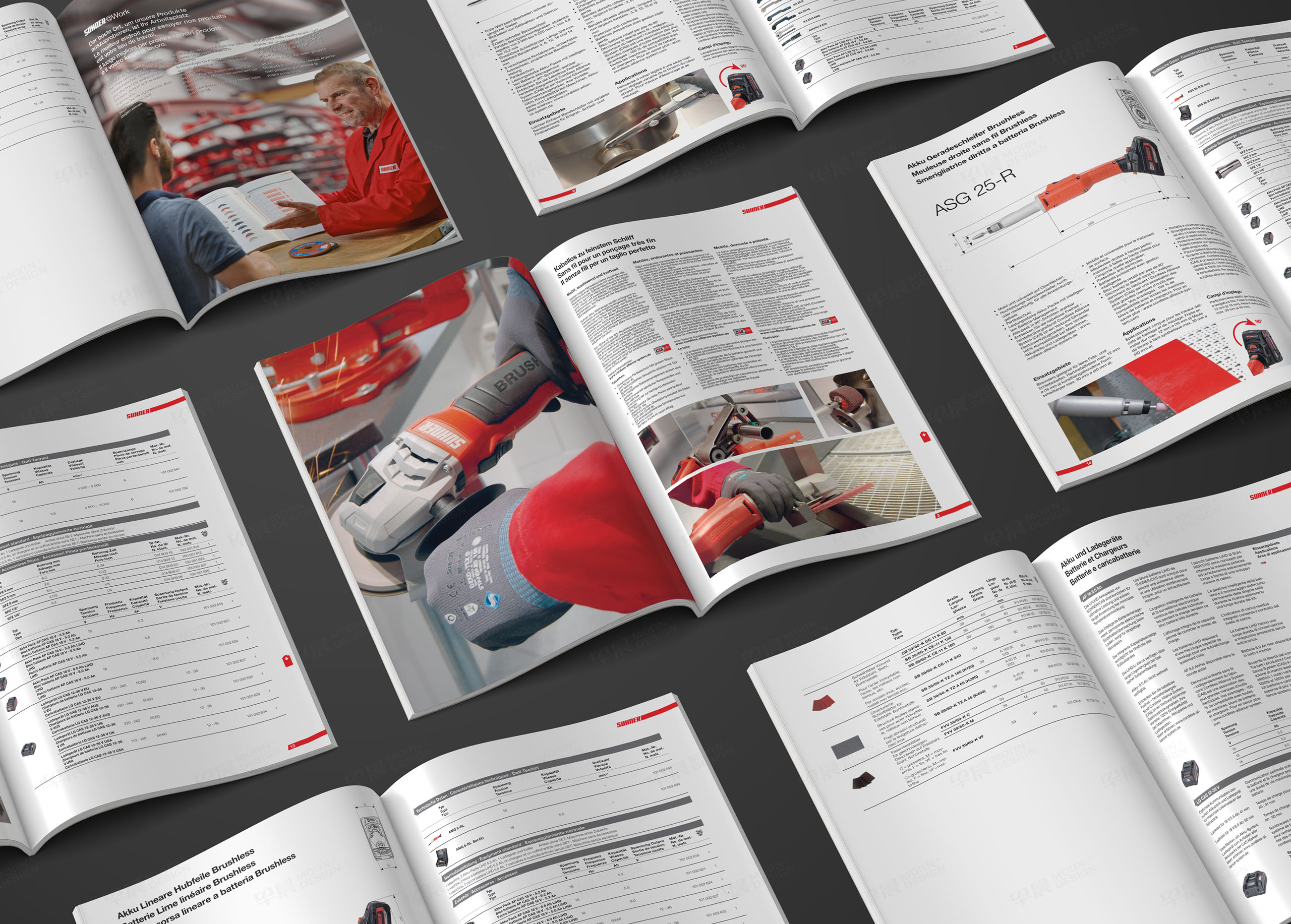 產品手冊設計,選型手冊設計,產品冊設計舒能工業電動工具,產品選型手冊設計,制作,公司