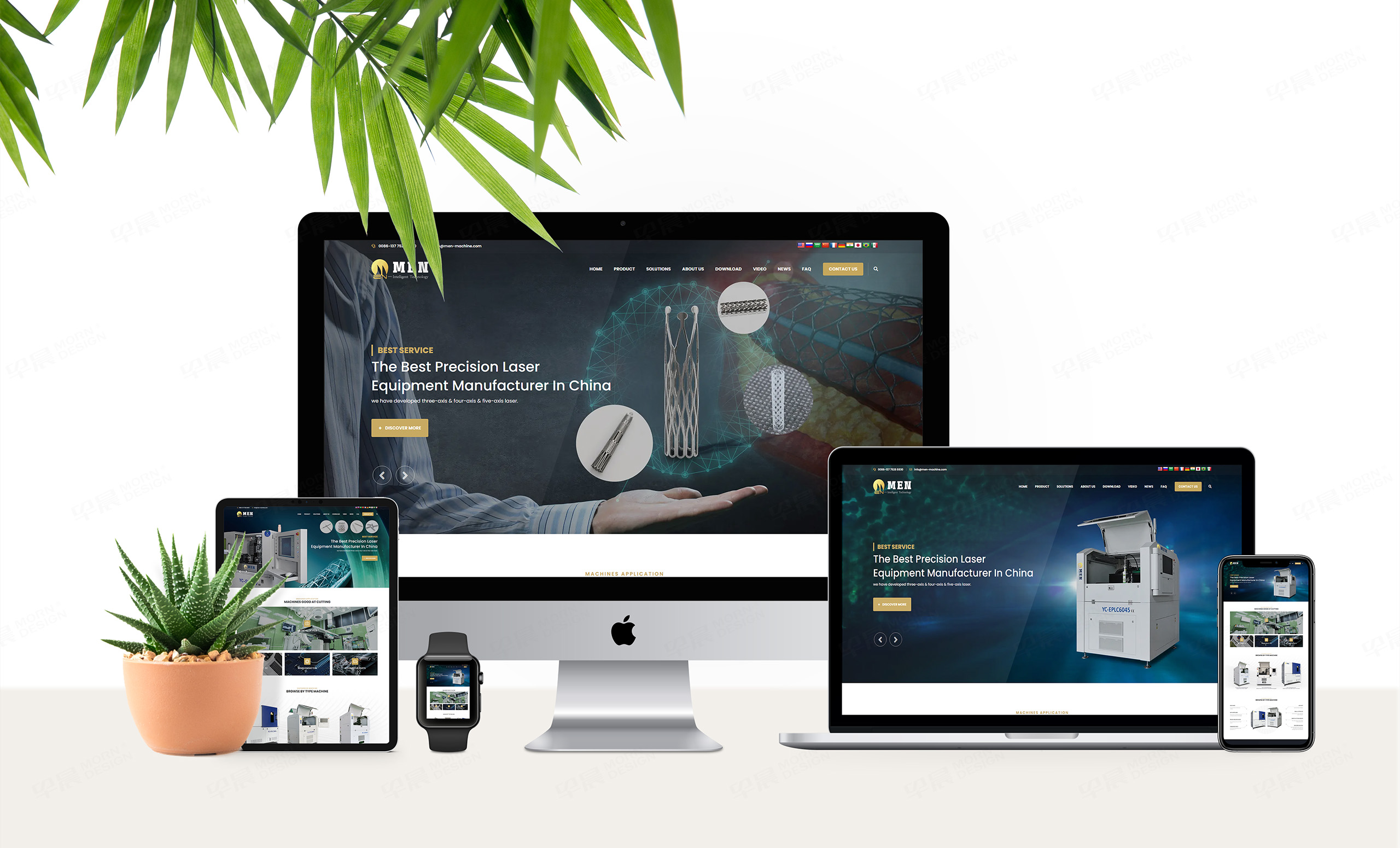 Menlaser網(wǎng)站設(shè)計(jì)02