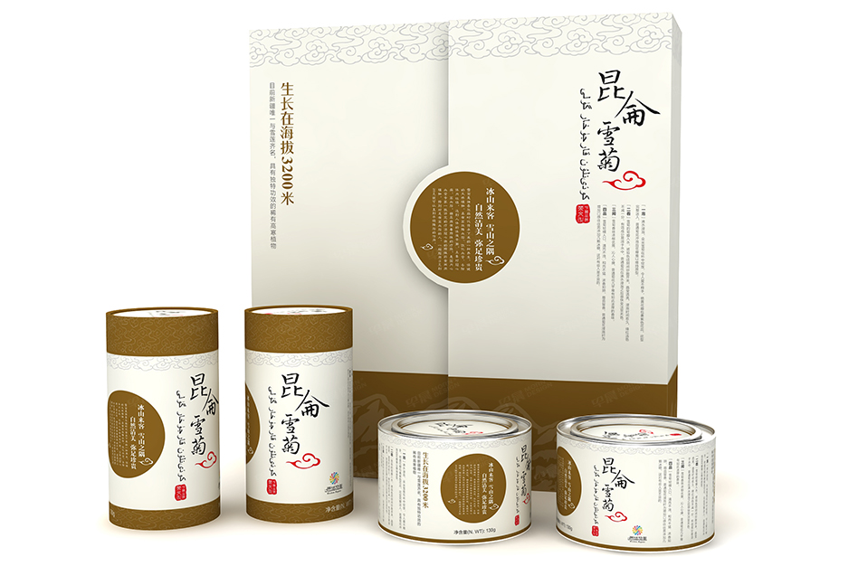 昆侖雪菊茶葉禮盒包裝設計,張家港包裝設計,產品包裝設計,食品包裝設計,臺歷設計,產品樣卡設計,面料樣卡制作,廣告袋設計,拎袋設計印刷,紙制品設計
